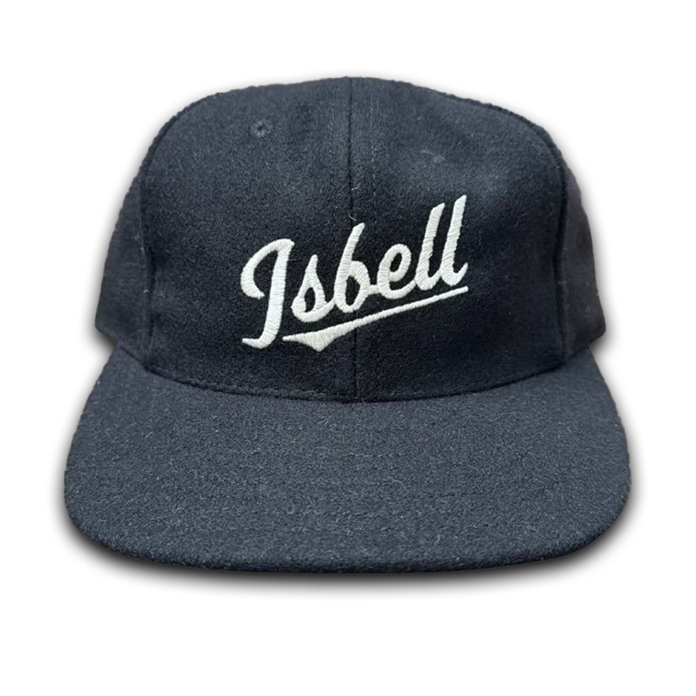 Isbell Script Logo Wool Baseball Cap