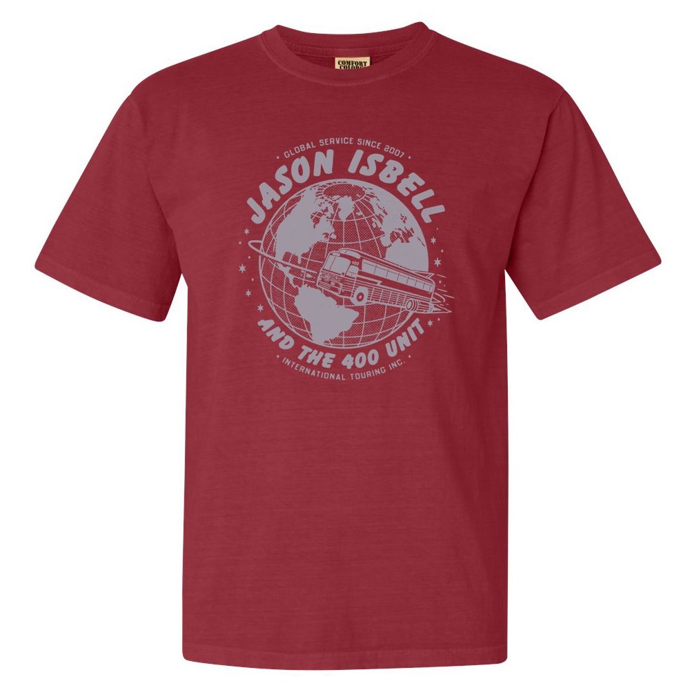 Global Touring Comfort Colors T - Crimson
