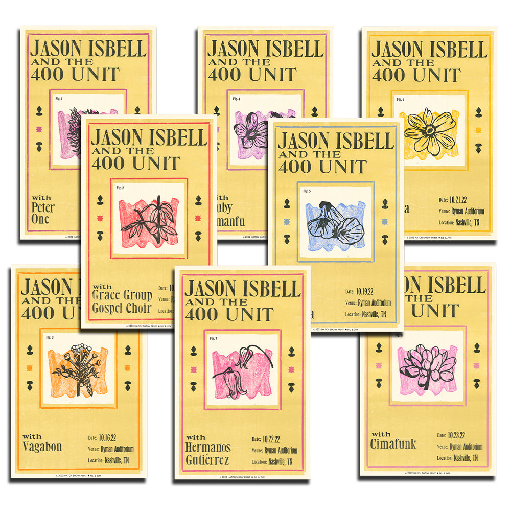 POSTER - Ryman Auditorium Hatch Prints- October 14-23, 2022