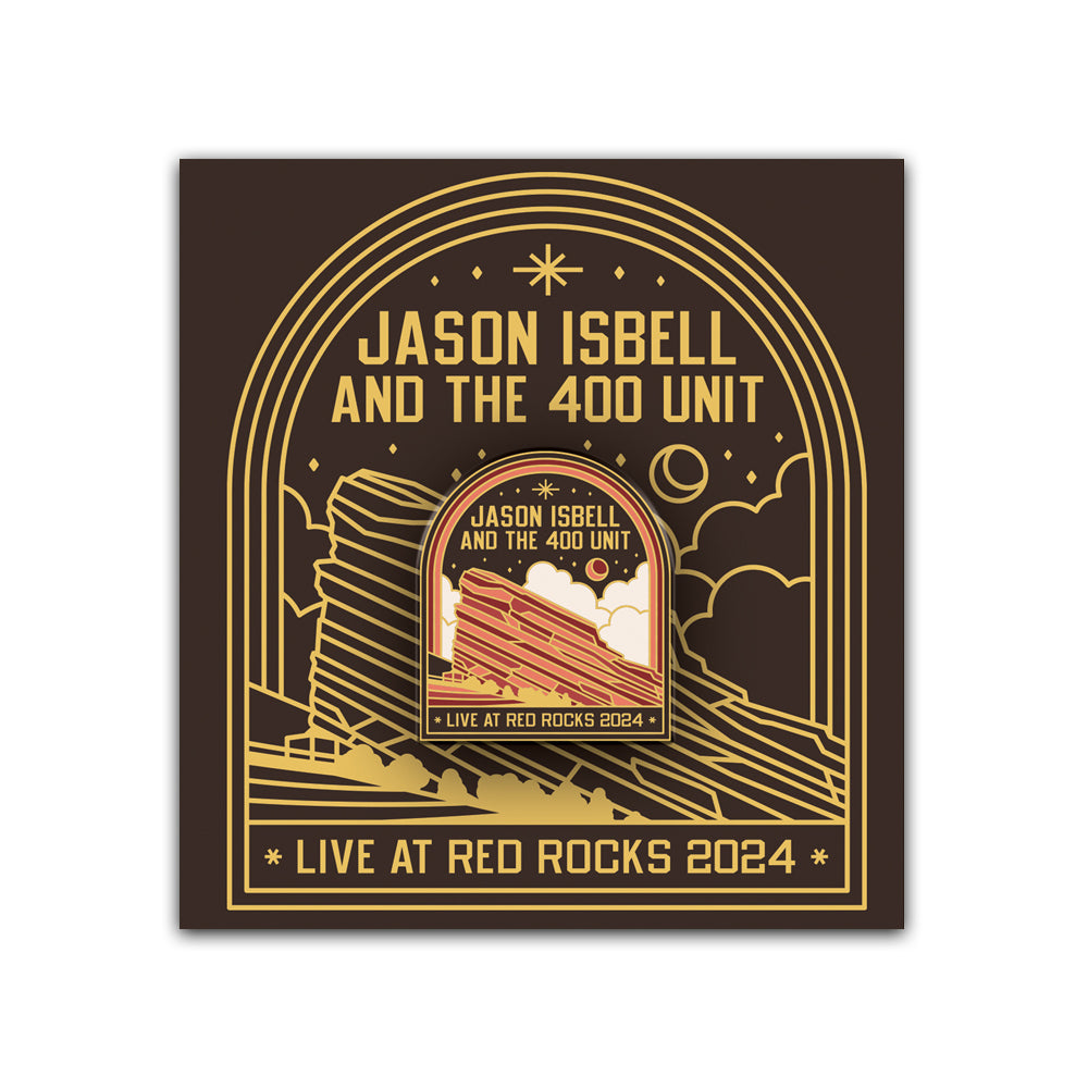 Red Rocks 2024 Enamel Pin