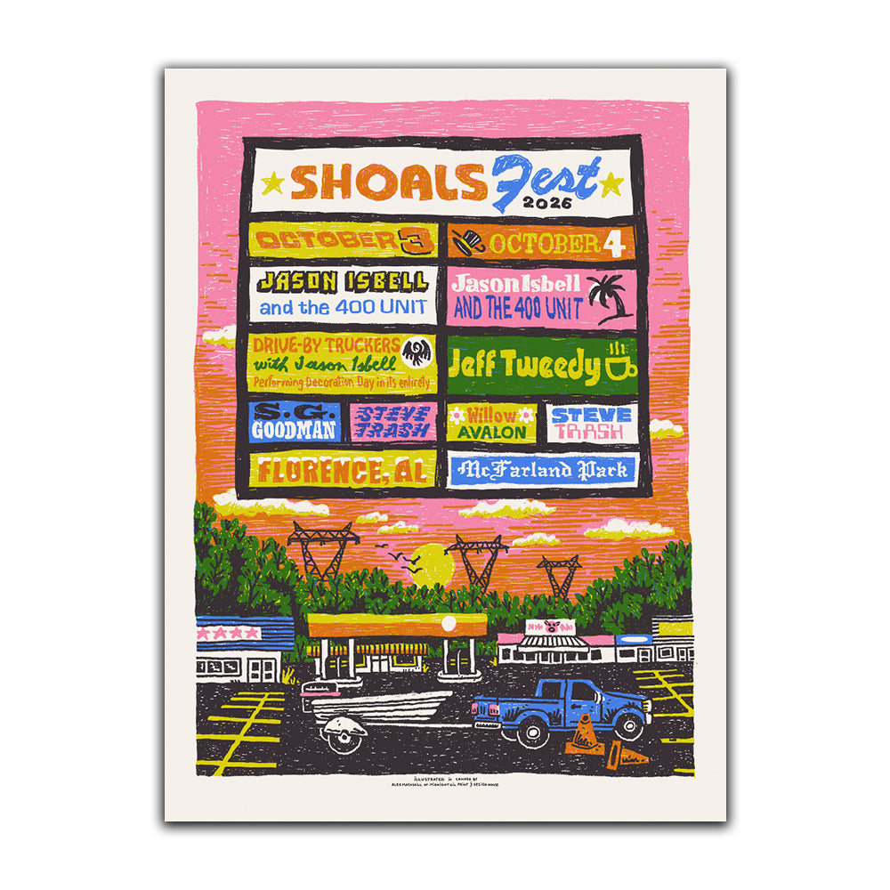 [PRE-ORDER] POSTER - ShoalsFest 2026