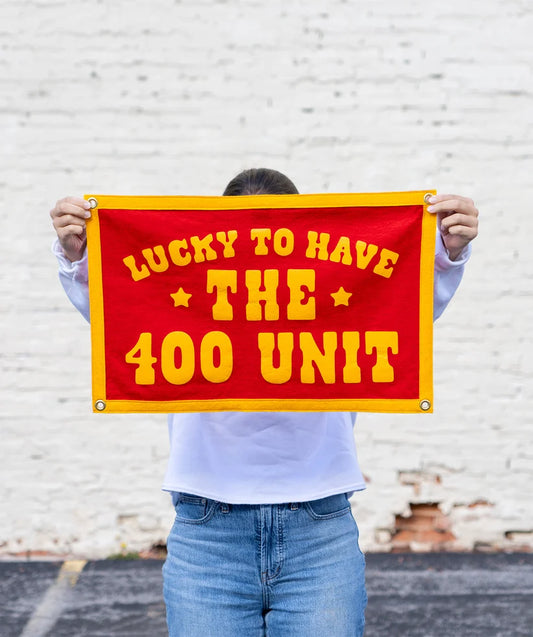 Lucky To Have The 400 Unit Flag