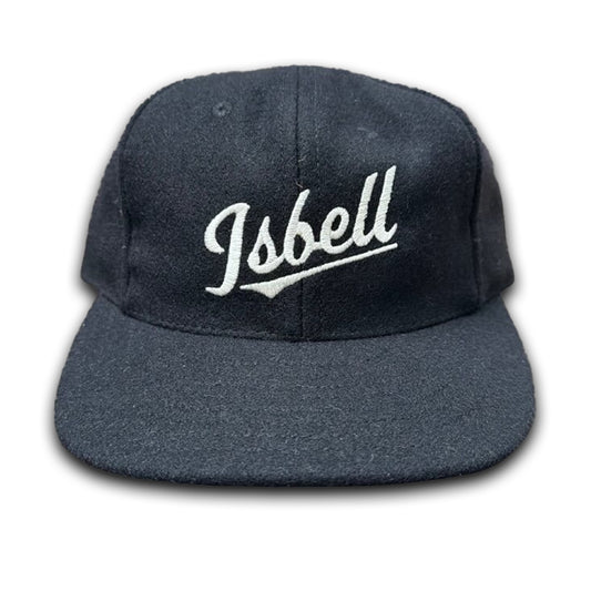 Isbell Script Logo Wool Baseball Cap