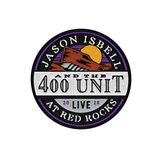 Red Rock Rdmonogram Red Rocks 2026 – Jason Isbell