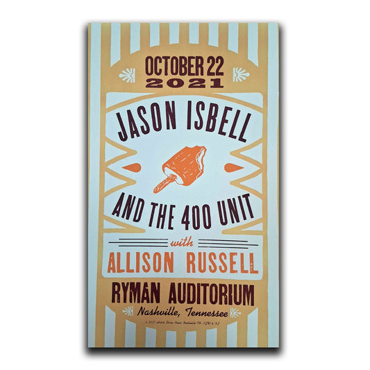 POSTER - Nashville, TN - October 22, 2021
