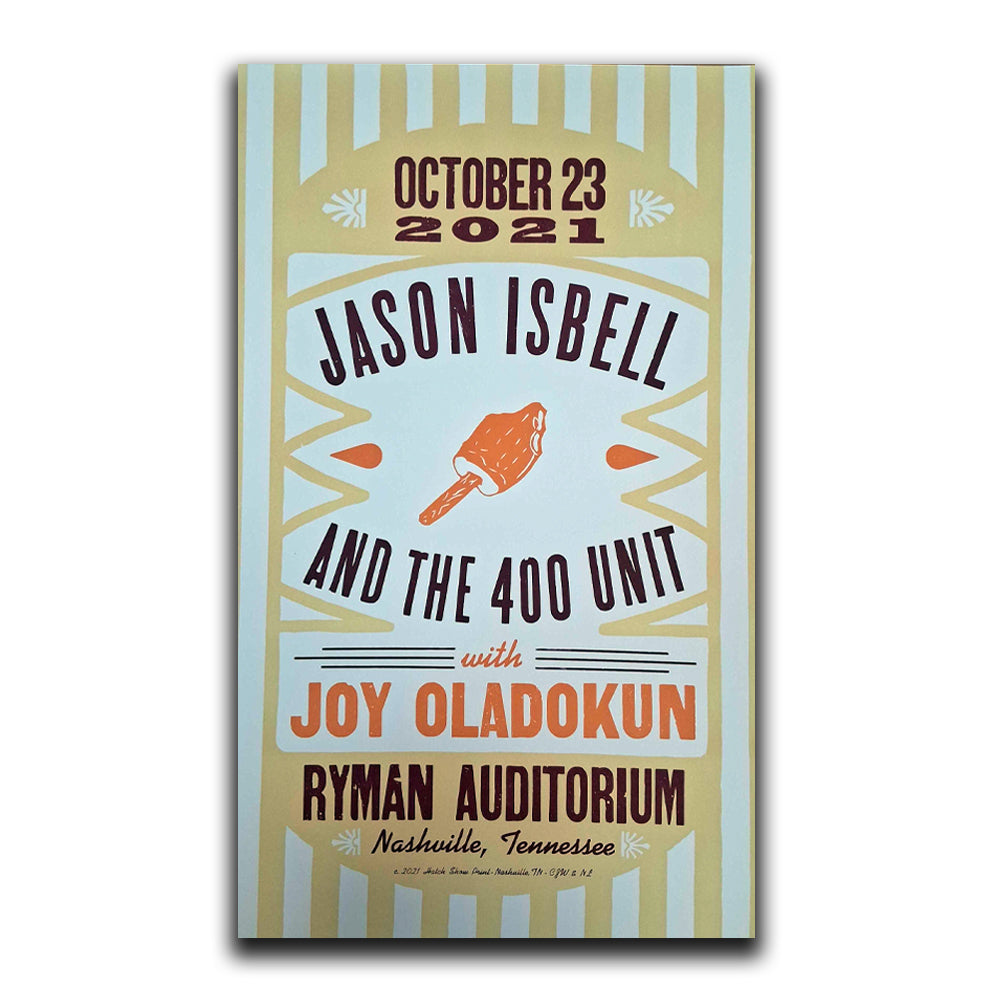 POSTER - Nashville, TN - October 23, 2021
