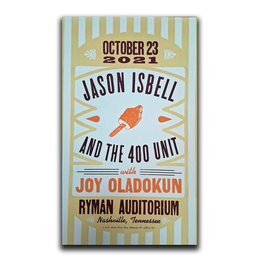 POSTER - Nashville, TN - October 23, 2021
