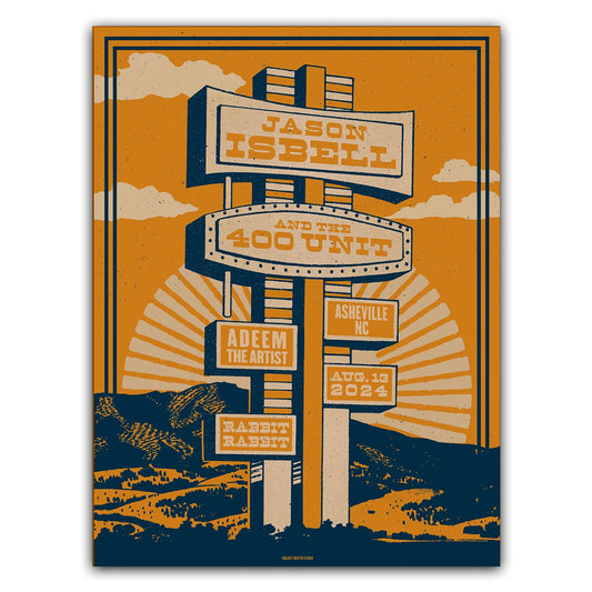 POSTER - Asheville, NC - August 13, 2024
