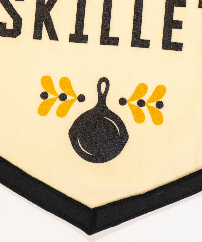 Don't Wash The Cast Iron Skillet Flag