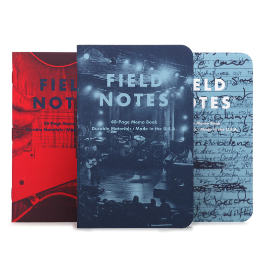 Jason Isbell Field Notes Limited Edition 3-Pack