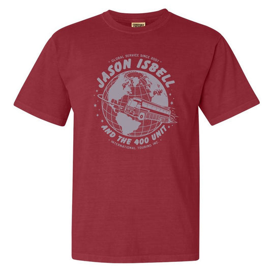 Global Touring Comfort Colors T - Crimson